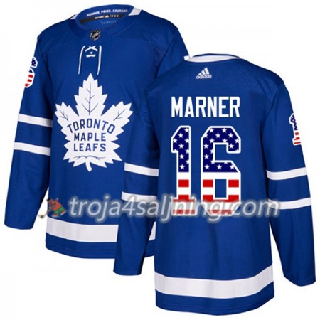 Toronto Maple Leafs tröja Mitchell Marner 16 Adidas 2017-2018 Blå USA Flag Fashion Authentic - NHL Tröjor Herr Toronto Maple Leafs tröja Mitchell Marner 16 Adidas 2017-2018 Blå USA Flag Fashion Authentic - NHL Tröjor Herr